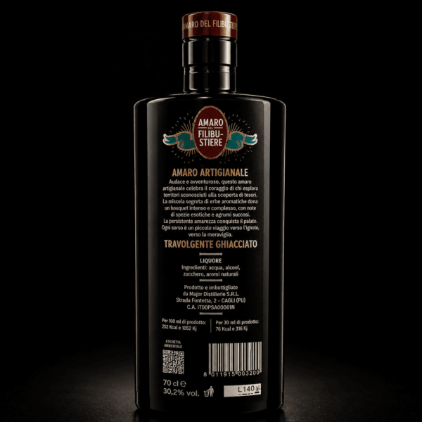 Amaro del Filibustiere retro Major Amaro del Filibustiere retro Major