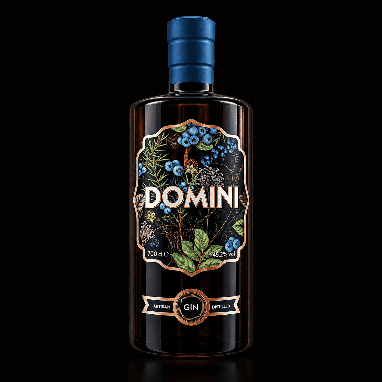 DOMINI Gin artigianale italiano non filtrato 45,2% Vol